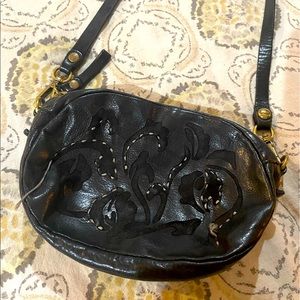 Small black used Crossbody purse by Campomaggi